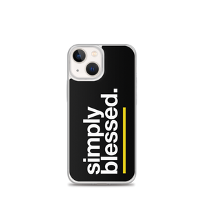 iPhone 13 mini Simply Blessed (Sans) iPhone Case by Design Express
