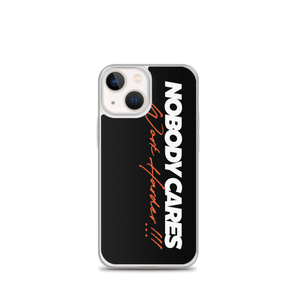 iPhone 13 mini Nobody Cares, Work Harder (Motivation) iPhone Case by Design Express