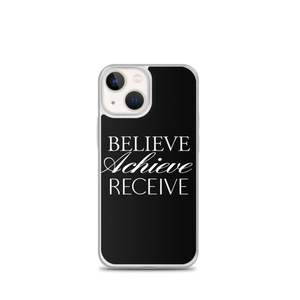 iPhone 13 mini Believe Achieve Receieve iPhone Case by Design Express