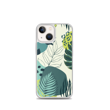 iPhone 13 mini Fresh Tropical Leaf Pattern iPhone Case by Design Express
