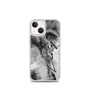 iPhone 13 mini Dirty Abstract Ink Art iPhone Case by Design Express