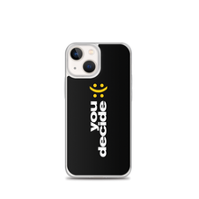 iPhone 13 mini You Decide (Smile-Sullen) iPhone Case by Design Express