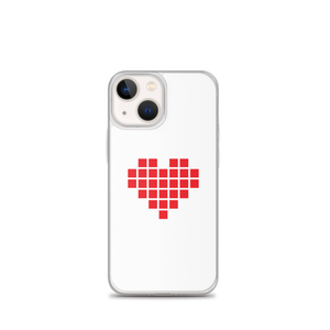 iPhone 13 mini I Heart U Pixel iPhone Case by Design Express