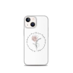 iPhone 13 mini the happiness of your life deppends upon the quality of your thoughts iPhone Case by Design Express