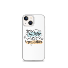 iPhone 13 mini Your limitation it's only your imagination iPhone Case by Design Express