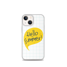 iPhone 13 mini Hello Summer Yellow iPhone Case by Design Express