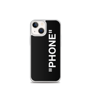 iPhone 13 mini "PRODUCT" Series "PHONE" iPhone Case Black by Design Express