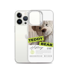 Teddy Bear Hystory iPhone Case by Design Express