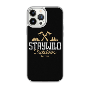 iPhone 13 Pro Max Stay Wild Outdoor iPhone Case by Design Express