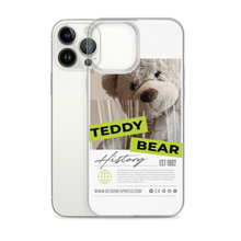 Teddy Bear Hystory iPhone Case by Design Express