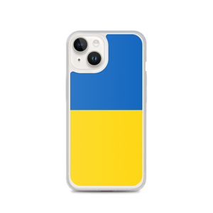 iPhone 14 Ukraine Flag (Support Ukraine) iPhone Case by Design Express