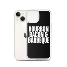 Bourbon Bacon & Barbeque (Funny) iPhone Case