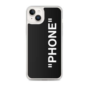 iPhone 14 Plus "PRODUCT" Series "PHONE" iPhone Case Black by Design Express