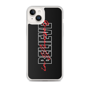 iPhone 14 Plus Believe in yourself Typography iPhone Case by Design Express