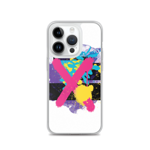 iPhone 14 Pro Abstract Series 01 iPhone Case White by Design Express