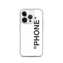 iPhone 14 Pro "PRODUCT" Series "PHONE" iPhone Case White by Design Express