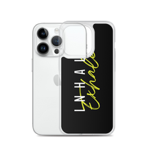 Inhale Exhale Clear Case for iPhone®