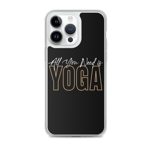 All You Need is Yoga Clear Case for iPhone®