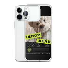 Teddy Bear Hystory iPhone Case Black by Design Express