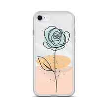 iPhone 7/8 Pasty Flower Line iPhone Case by Design Express