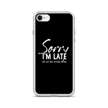 iPhone 7/8 Sorry I'm Late (Funny Cat Lover) iPhone Case by Design Express