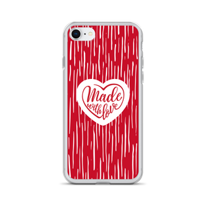 iPhone 7/8 Made With Love (Heart) iPhone Case by Design Express