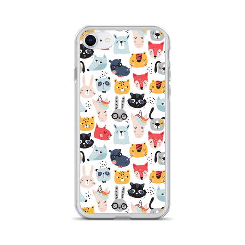 iPhone 7/8 Funny Animal Pattern iPhone Case by Design Express