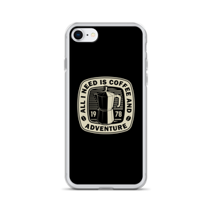 iPhone 7/8 All I Need Is Coffee And Adventure iPhone Case by Design Express