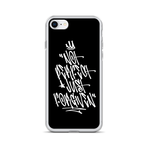 iPhone 7/8 Not Perfect Just Forgiven Graffiti (motivation) iPhone Case by Design Express