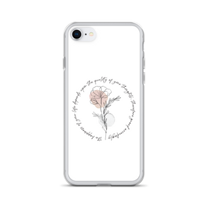 iPhone 7/8 the happiness of your life deppends upon the quality of your thoughts iPhone Case by Design Express