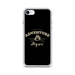 iPhone 7/8 Travel More Adventure Begins iPhone Case by Design Express
