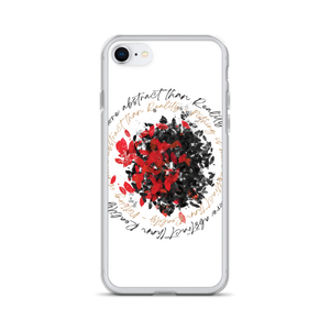 iPhone 7/8 Nothing is more abstarct than reality Circle iPhone Case by Design Express