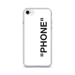 iPhone 7/8 "PRODUCT" Series "PHONE" iPhone Case White by Design Express