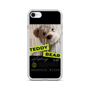 iPhone 7/8 Teddy Bear Hystory iPhone Case Black by Design Express