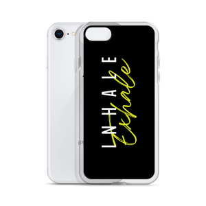 Inhale Exhale Clear Case for iPhone®