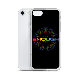 You Are Enough (Colorful) Clear Case for iPhone®