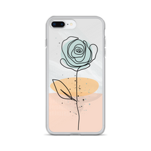 iPhone 7 Plus/8 Plus Pasty Flower Line iPhone Case by Design Express