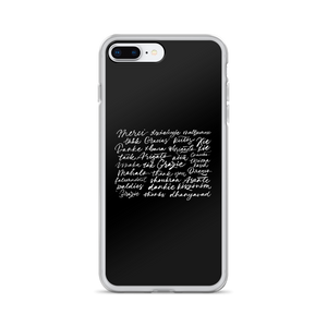 iPhone 7 Plus/8 Plus Thank You Various Language iPhone Case by Design Express