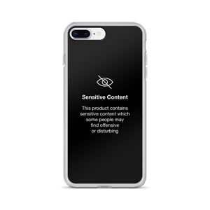 iPhone 7 Plus/8 Plus Sensitive Content (Funny) iPhone Case by Design Express