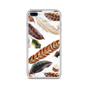 iPhone 7 Plus/8 Plus Feathers Pattern iPhone Case by Design Express