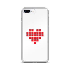 iPhone 7 Plus/8 Plus I Heart U Pixel iPhone Case by Design Express