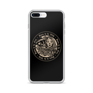 iPhone 7 Plus/8 Plus Born to be Wild, Born to be Free iPhone Case by Design Express