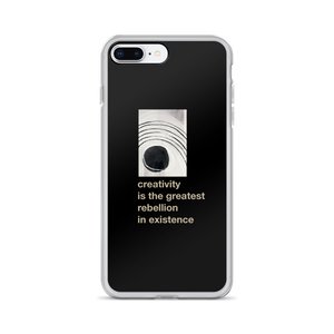 iPhone 7 Plus/8 Plus Creativity is the greatest rebellion in existence iPhone Case by Design Express