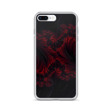 iPhone 7 Plus/8 Plus Black Red Fractal Art iPhone Case by Design Express