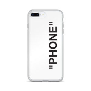 iPhone 7 Plus/8 Plus "PRODUCT" Series "PHONE" iPhone Case White by Design Express