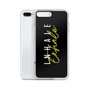 Inhale Exhale Clear Case for iPhone®