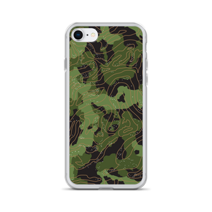 iPhone SE Green Camoline iPhone Case by Design Express