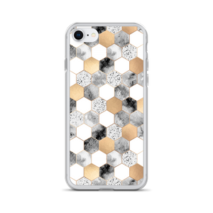 iPhone SE Hexagonal Pattern iPhone Case by Design Express