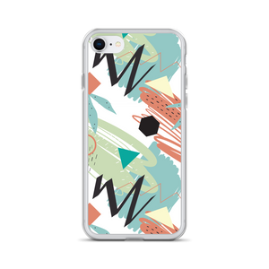 iPhone SE Mix Geometrical Pattern 03 iPhone Case by Design Express