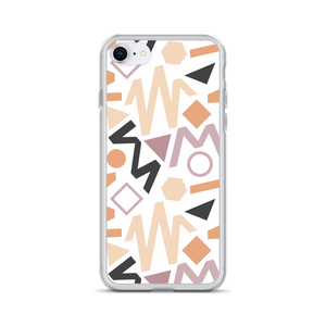 iPhone SE Soft Geometrical Pattern iPhone Case by Design Express